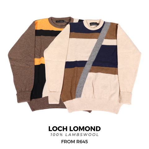 Men's Loch Lomond 100% Wool Jersey/Knitwear