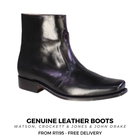 Men's Genuine Leather Formal Boots