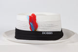 White Dobbs Straw Hat