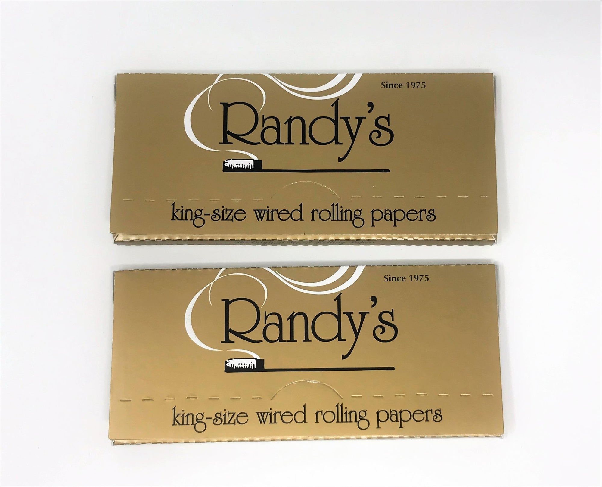 Randy's Roots Organic Hemp 77mm Rolling Paper 24 Papers Per Pack (25 Count  Display)