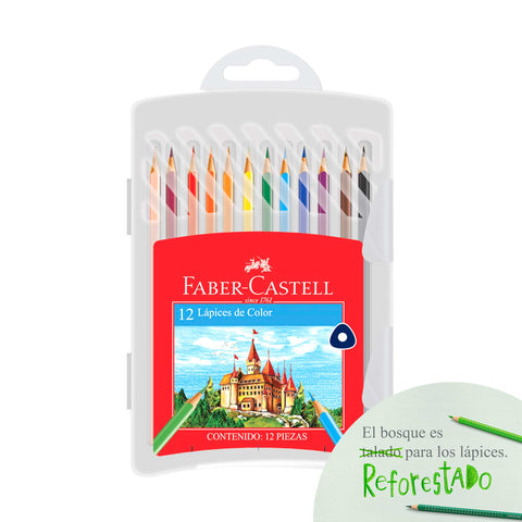 60 EcoLápices de color en tamaño largo – Faber-Castell Perú