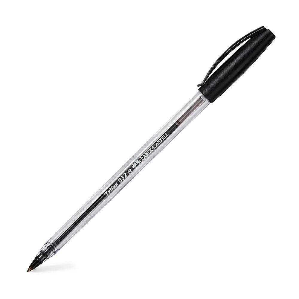 Bolígrafo Trilux 032-M negro – Faber-Castell Perú