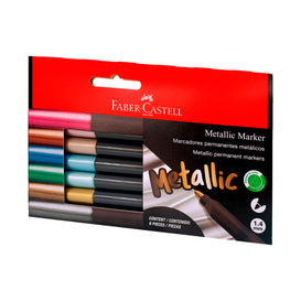 Marcador Permanente Blanco Faber-Castell White ink marker ::  tulistadematerialesuy