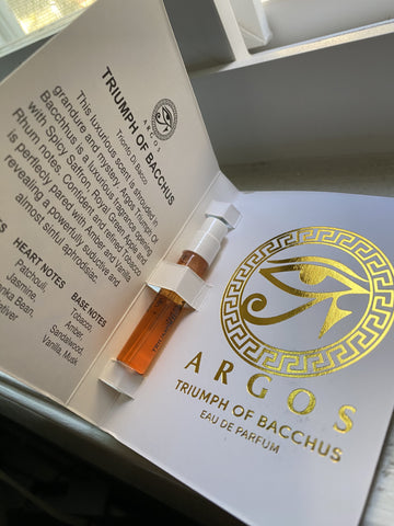 Argos Triumph Of Bacchus Perfume