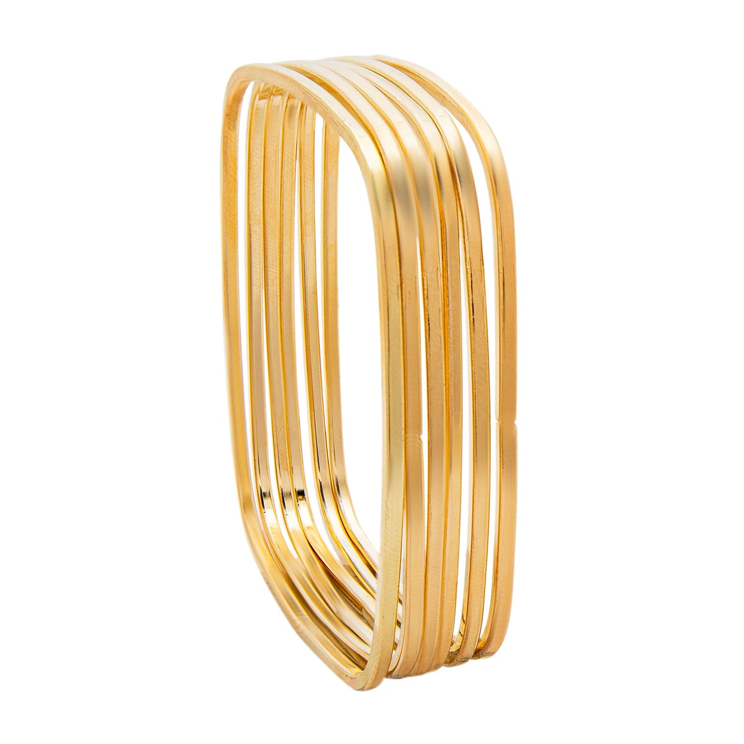 Buy Ayesha Metallic Gold Chain Link With Pearl Decor Adjustable Western  Bracelet for Girls Women at Amazonin