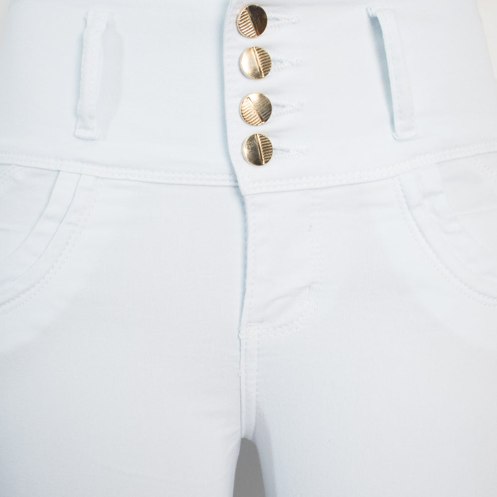 Punto de referencia Declaración Saqueo Jeans blancos de alta calidad - yes fashion