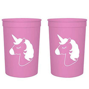 Set of 12 Unicorn Party Cups