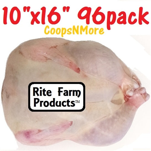 Morepack Poultry Shrink Bags,50Pack 13x18Inches Clear Poultry