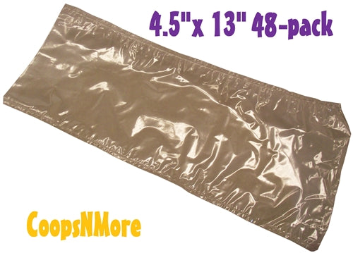  Poultry Shrink Bags - Clear 13 x 18 Chickens or