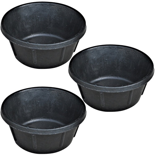 Fortex 6.5 Gallon Rubber Feed Pan - Cashmans