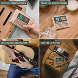 Boveda Wooden Music Instruments - 49% RH 2-Way Humidity Control - Size 70 For Wooden Instruments ??Protects All Wood Instruments For Optimal Sound ??Prevents Cracking & Warping Of Guitars ??4 Count