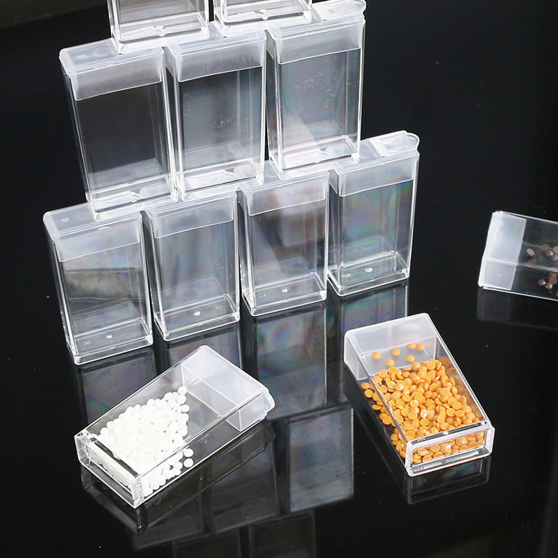 Square Bottle Containers Diamond Painting Storage - 54/108 Box