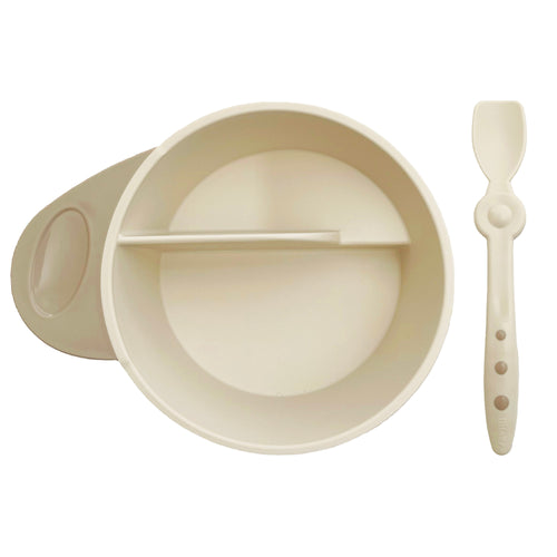 Baby Food Maker with Storage and Spoons Beige – LITTOES