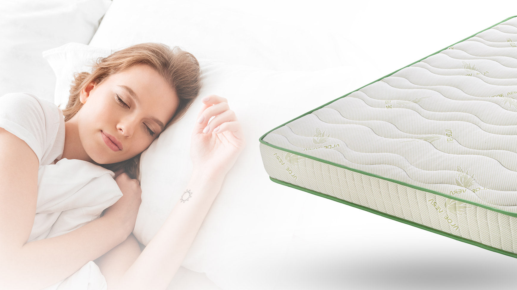 Saltea ALOE VERA THERAPY, reversibilă, hipoalergenică, super ortopedică, PrestigeHome