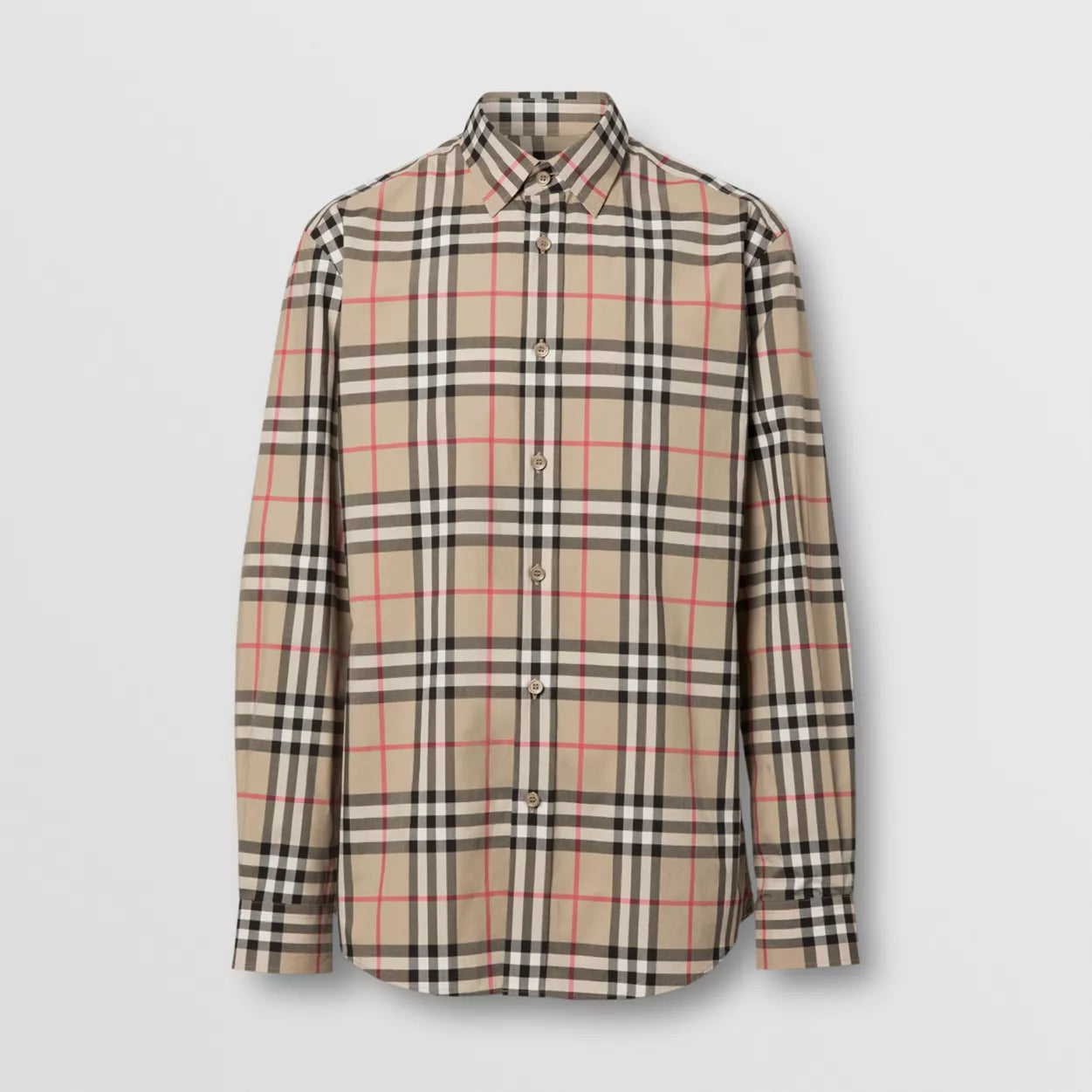 Top 83+ imagen burberry shirt