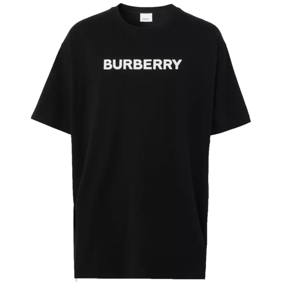 新品 BURBERRY ロゴプリント コットンショーツ L | www