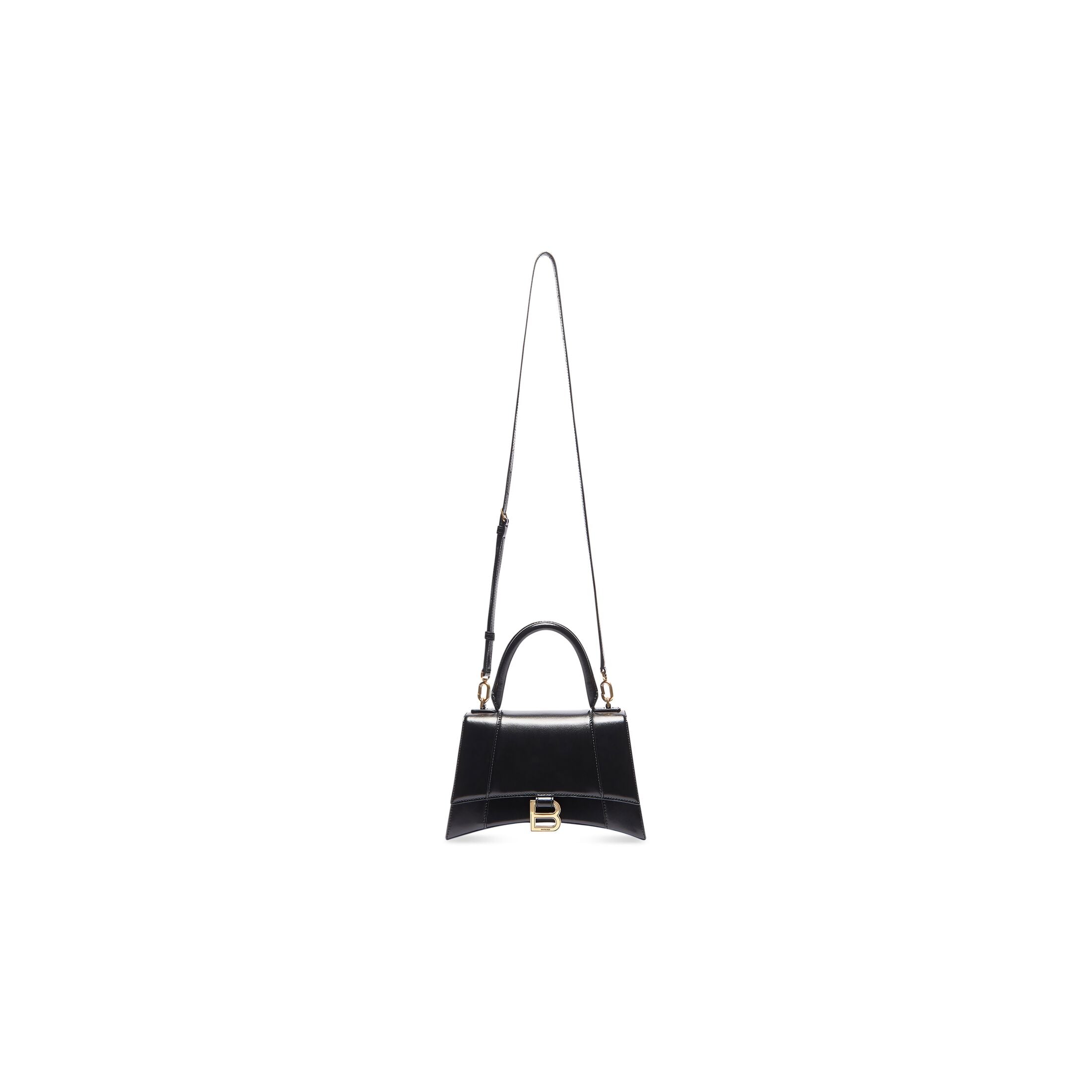 Balenciaga Hourglass Top Handle Mini Bag in White  Lyst