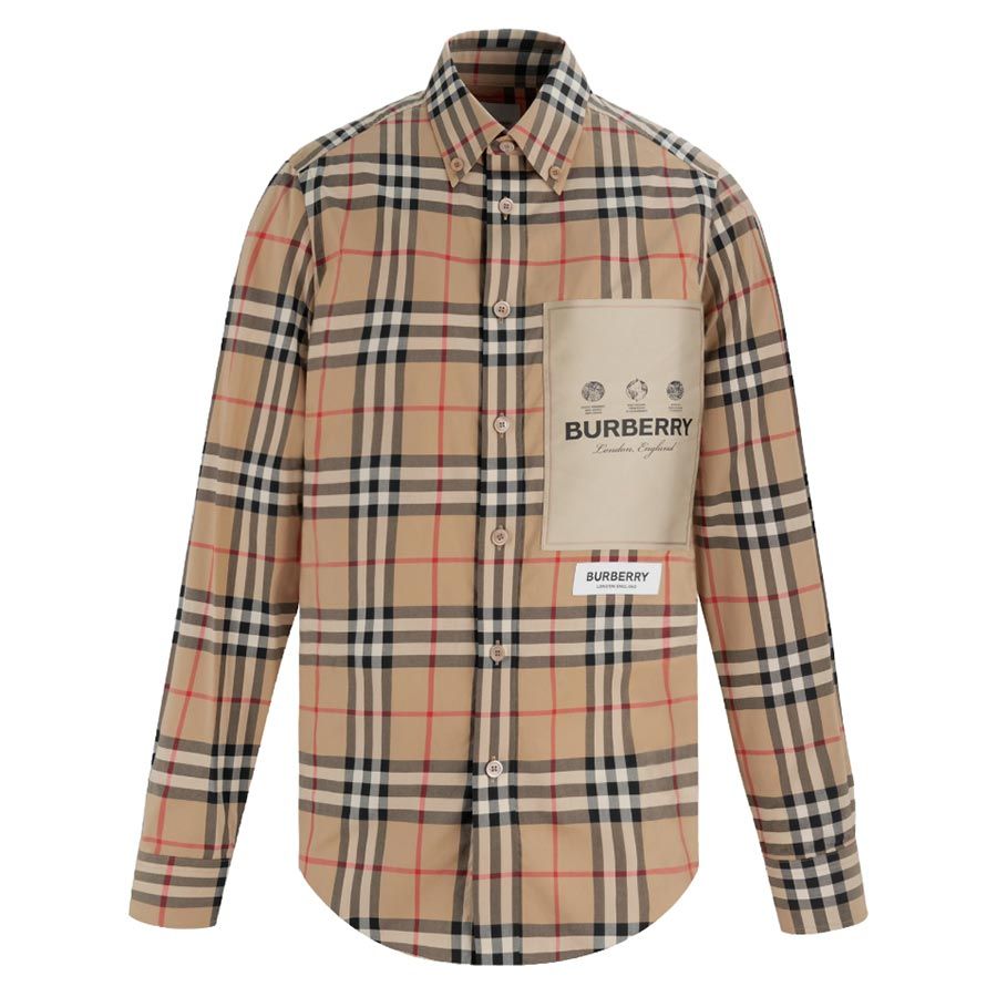 Top 30+ imagen burberry plaid shirt