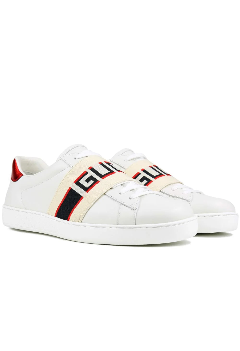 Arriba 52+ imagen gucci shoes with strap