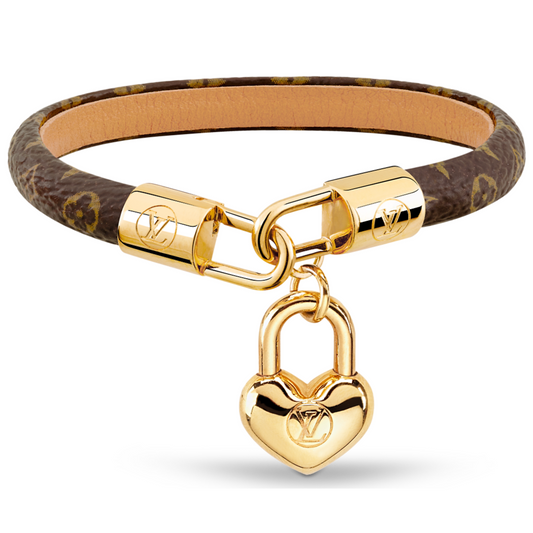 Louis Vuitton Monogram Chain Bracelet Metal Silver 2447871