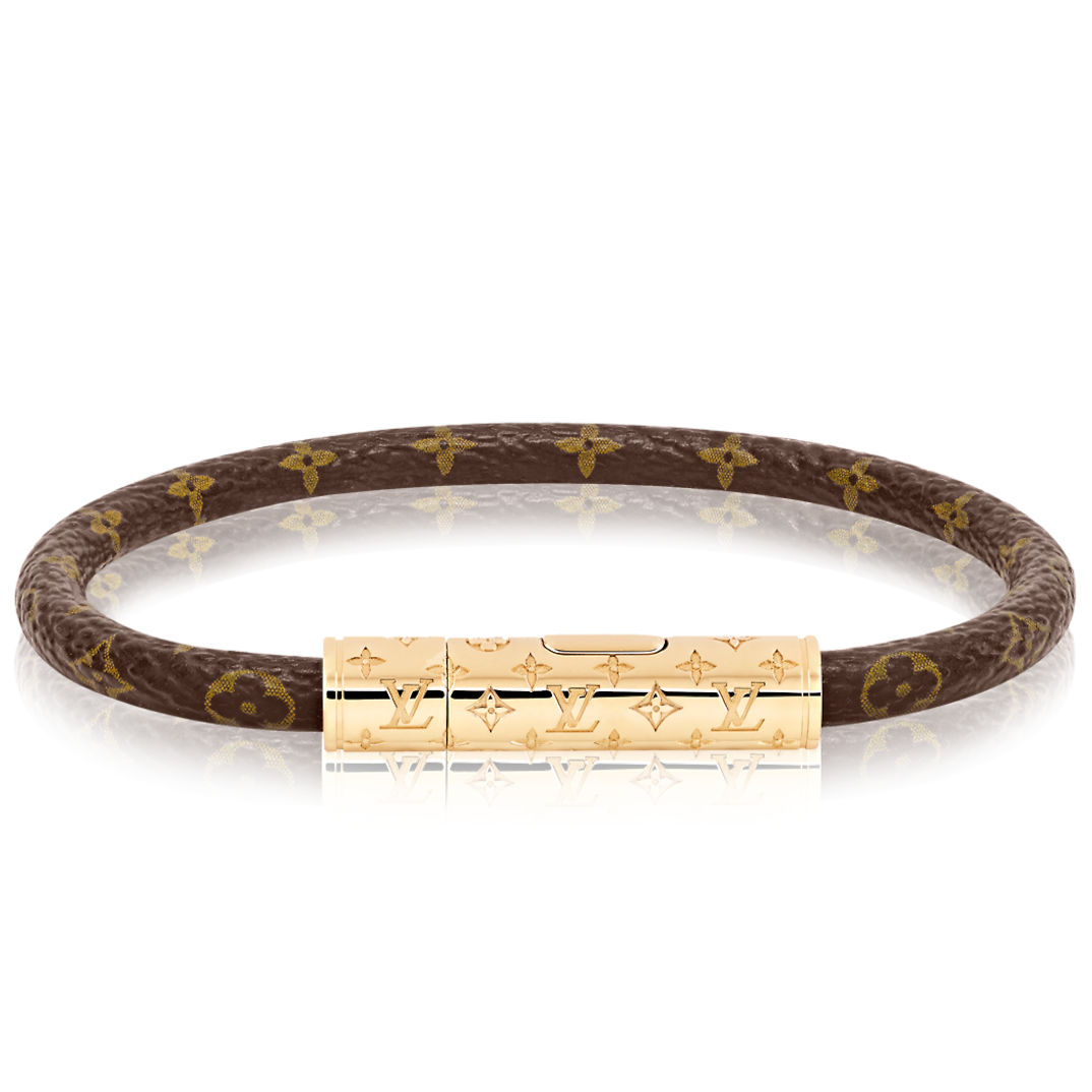 Louis Vuitton M6442E BC LV Tribute Monogram Bracelet 19 Made in Spain