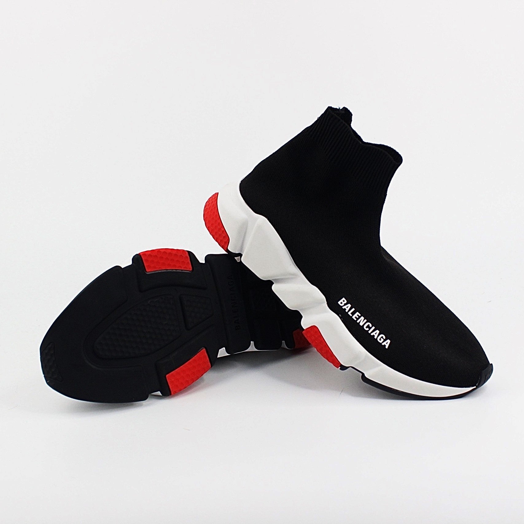 Womens Triple S Trainers Allover Logo in Whiteblack  Balenciaga GB