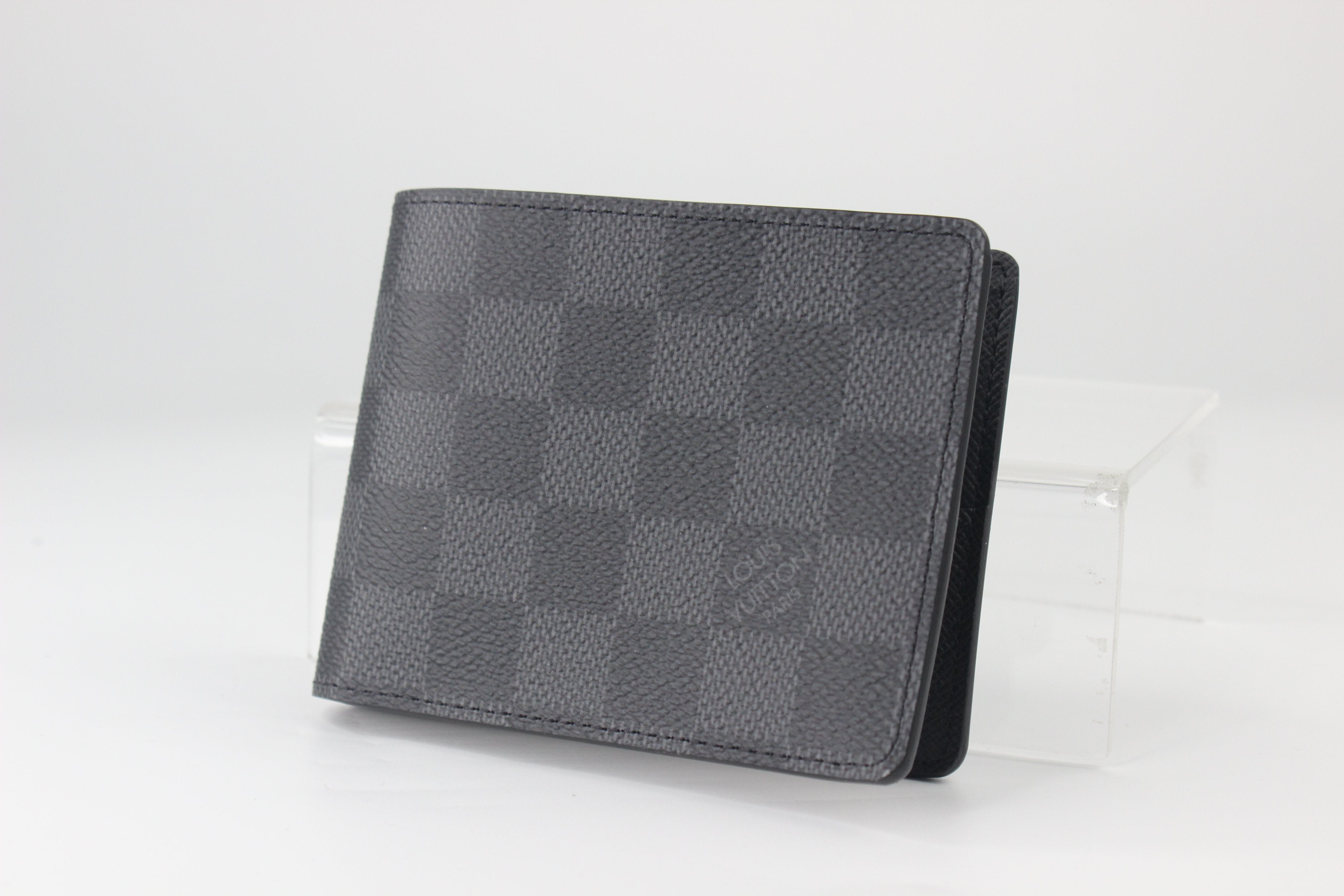 Louis Vuitton, Bags, Louis Vuitton Multiple Wallet N62663 Damier Graphite  Canvas