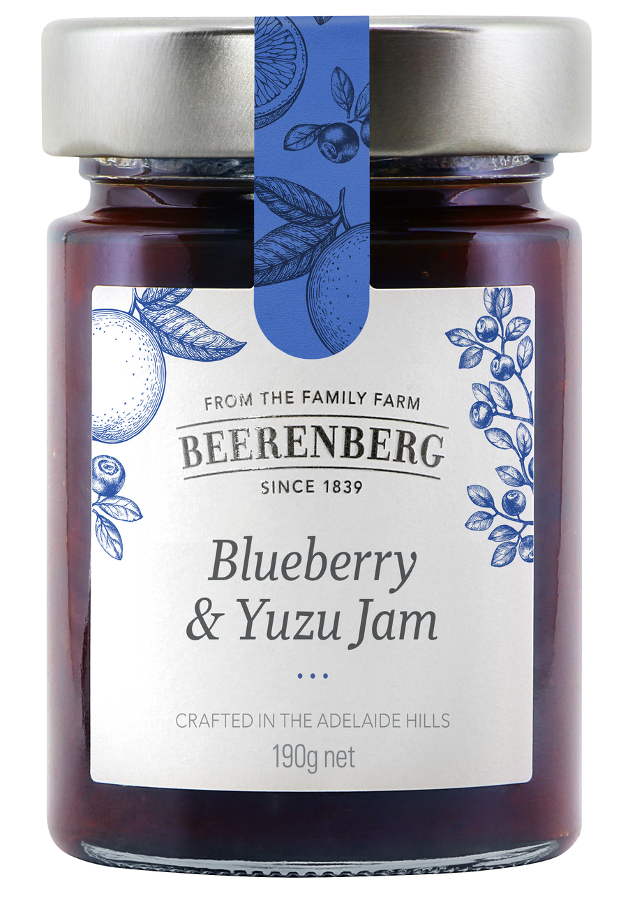 Blueberry & Yuzu Jam | Jams Jellies Marmalades | Beerenberg ...