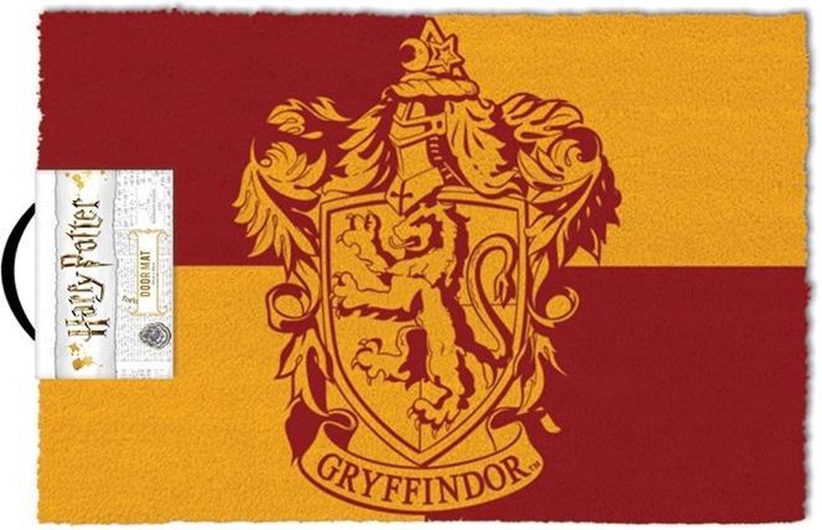 Harry Potter Gryffindor Deurmat Nerds Us!