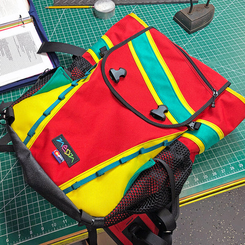 Custom climbing backpack