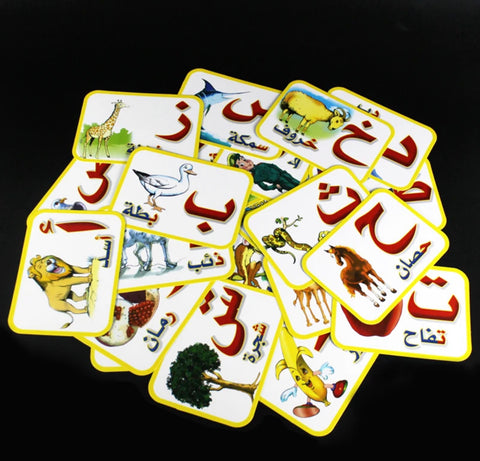 Arabic Alphabet Flash Cards