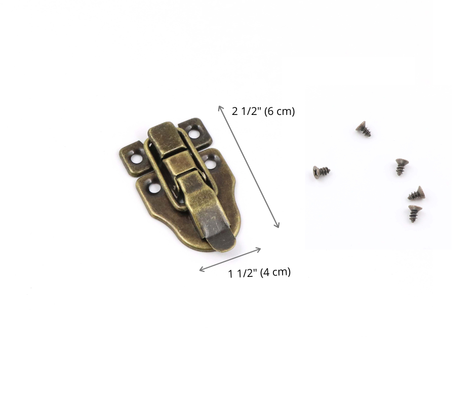 Toggle Catch Brass - flat