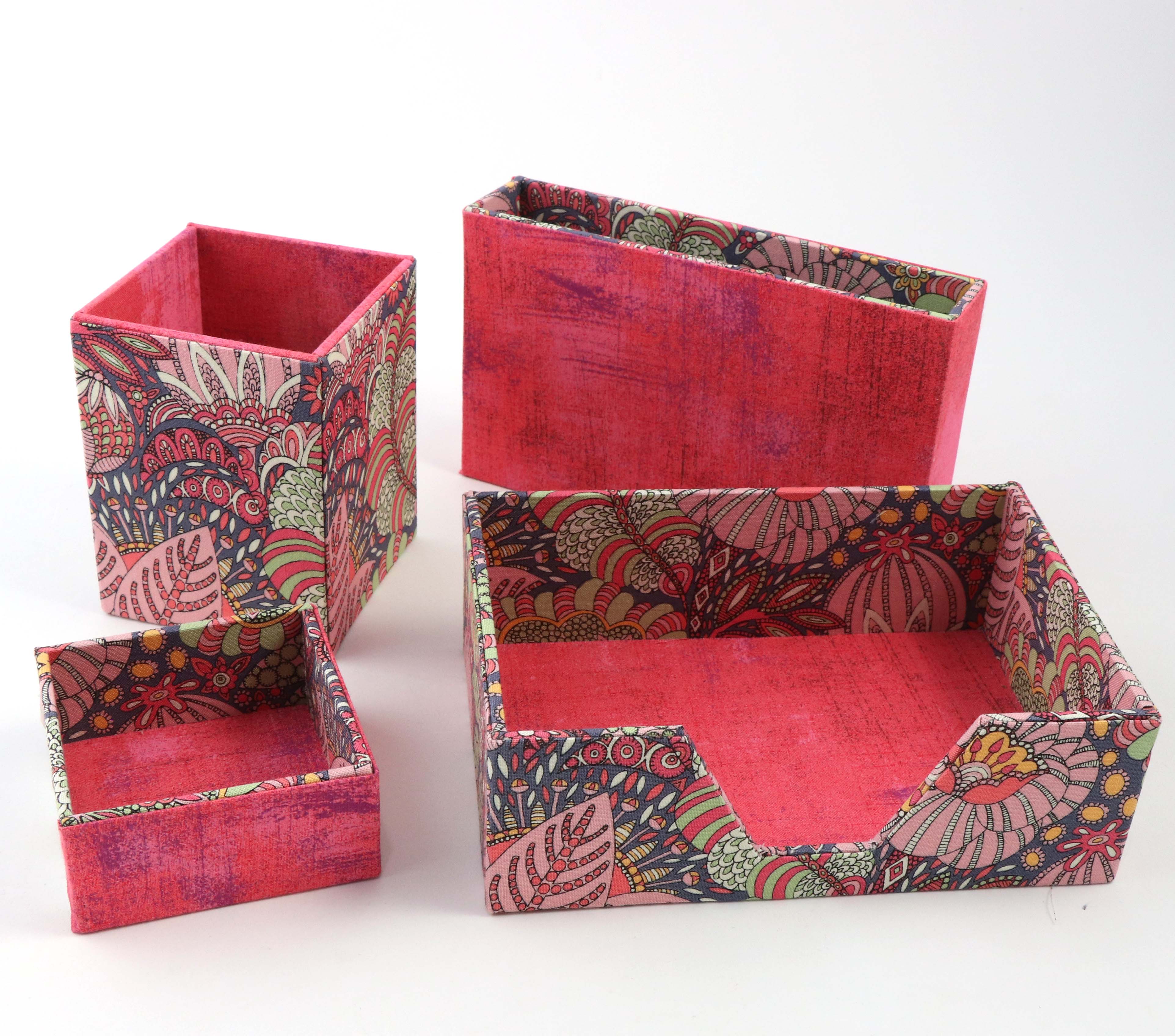 Colorful Wooden Box - Hajna V. Csorba, Artist. - Crafts & Other