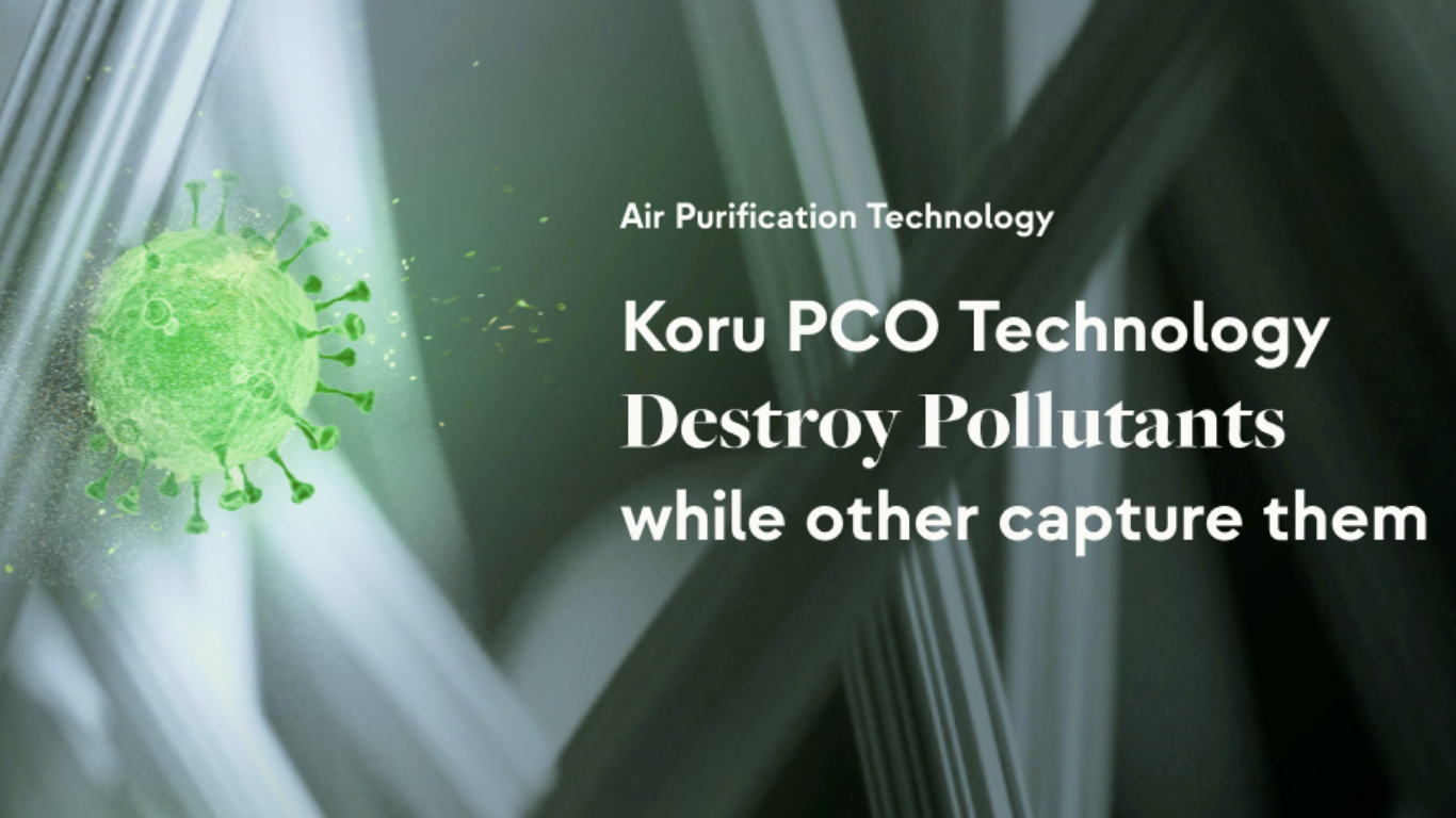 koru pco air purification