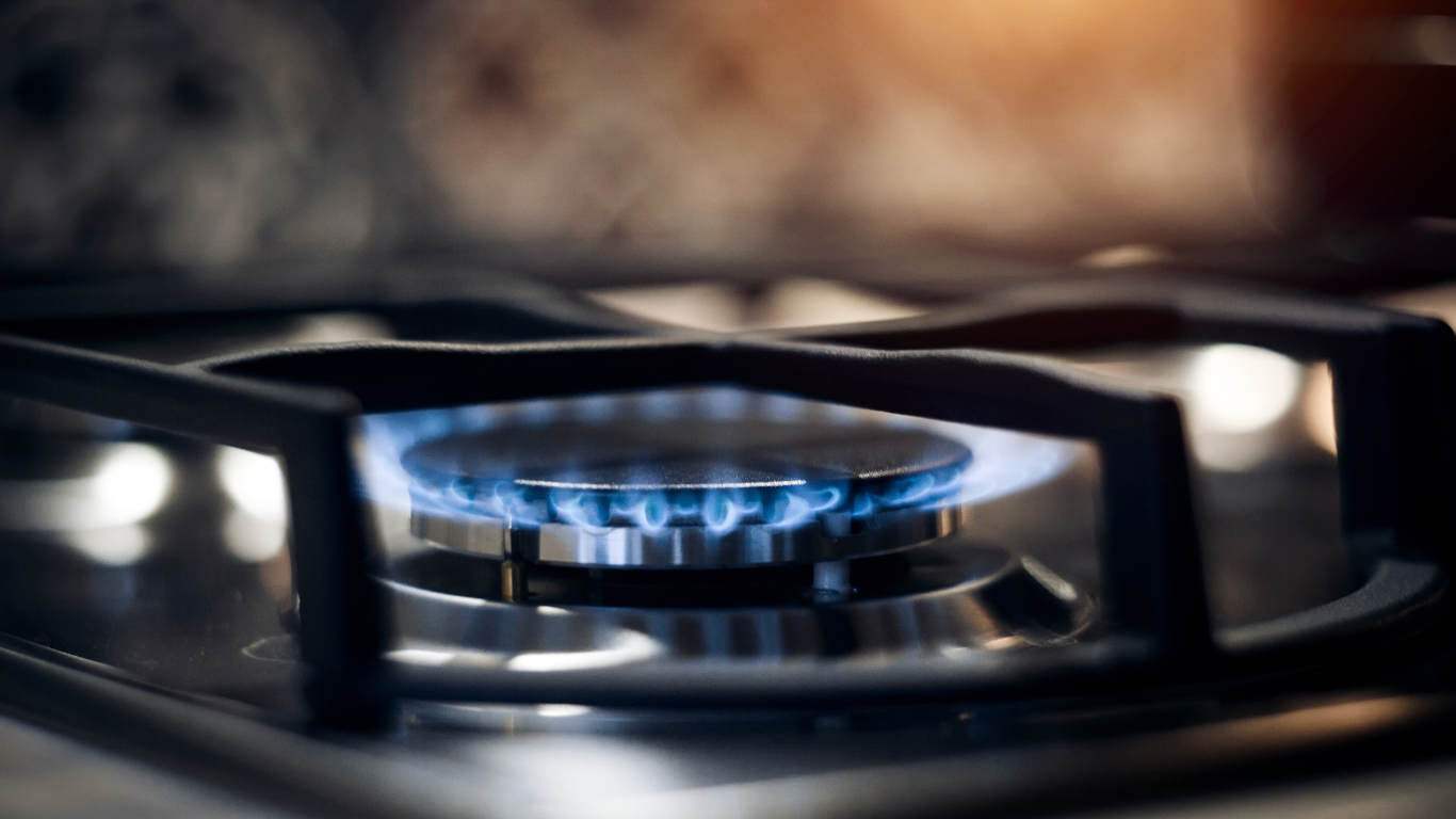indoor air pollution cooking gas