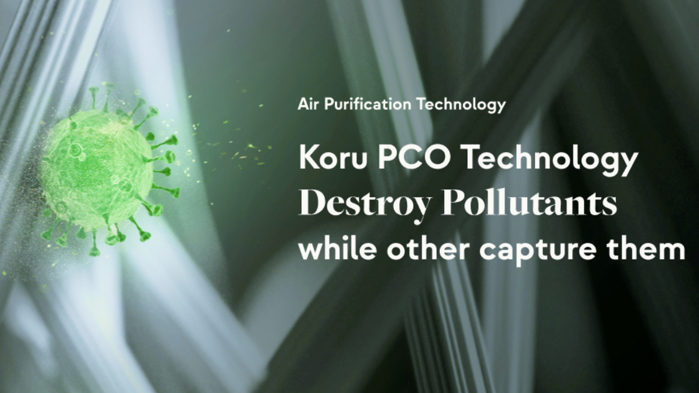 Koru Air purification technology