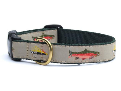 Bighorn Rainbow Trout Dog Collar - GIFT UNDER $30 - Alaska Fly Fishing Goods