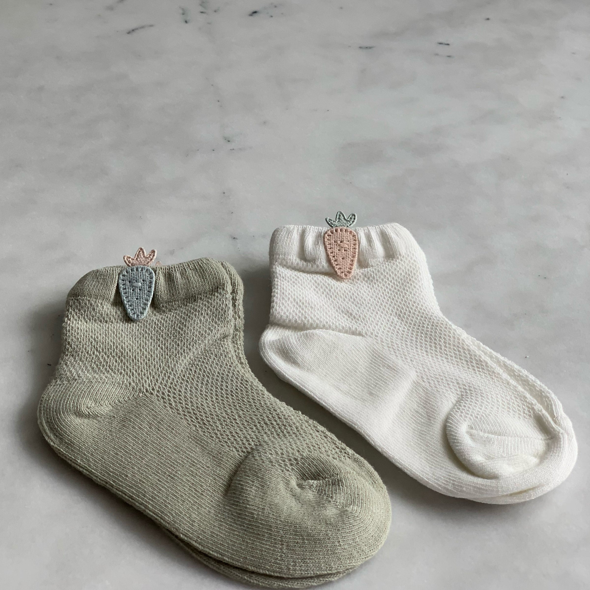 Santa Socks - Baby Socks at Louie Meets Lola