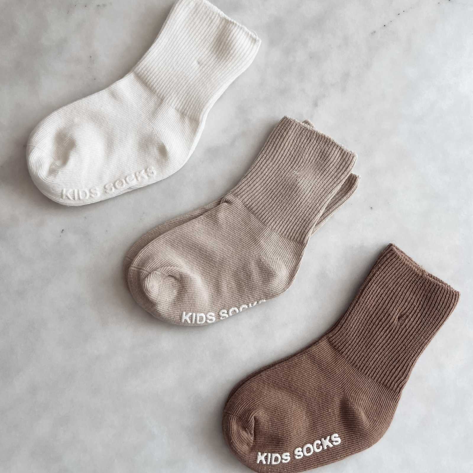 Rolled Ribbed Socks - Baby Socks at Louie Meets Lola