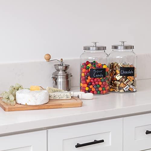 Hyperspace Glass Cookie Jars For Kitchen Counter, Candy Jar