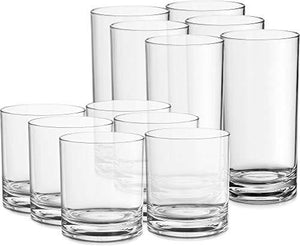 ENTOURAGE DRINKING GLASSES (SET OF 4)