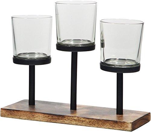 Le'raze Elegant Decorative Votive Candle Holder Centerpiece, 5