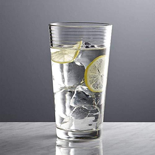 Attractive Durable Drinking Glasses, Set of 16 Clear Glass Cups, 8 Highball  Glasses (16oz) 8 Rocks G…See more Attractive Durable Drinking Glasses, Set