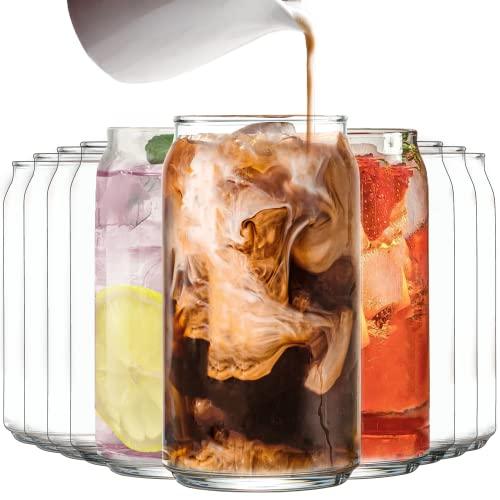 Can-Shaped Glasses 6-Pack Only $15.95 on  - Perfect for Iced Coffee &  Entertaining!