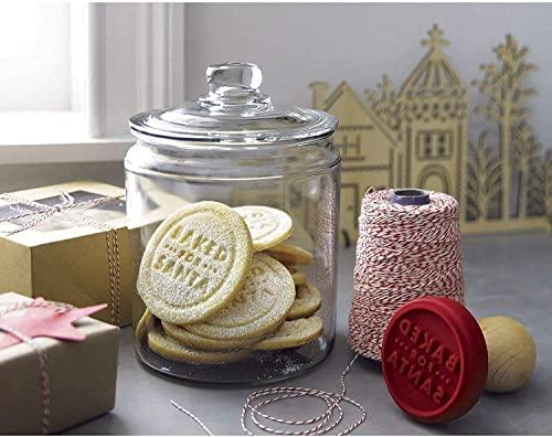 Glass Canister Set for Kitchen or Bathroom with Airtight Lid and Chalkboard  Labels, Apothecary Glass Food