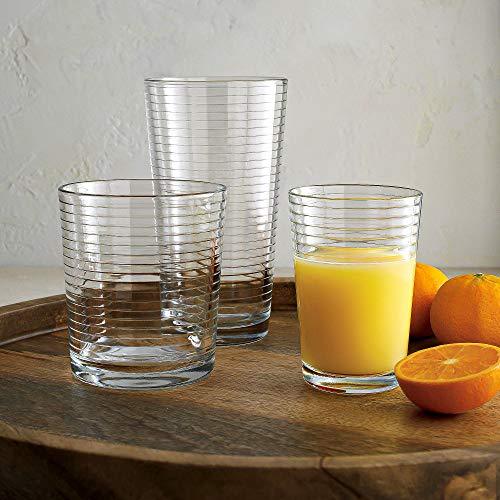 Ribbed Short Drinking Glasses (Set of 4) – McGee & Co.