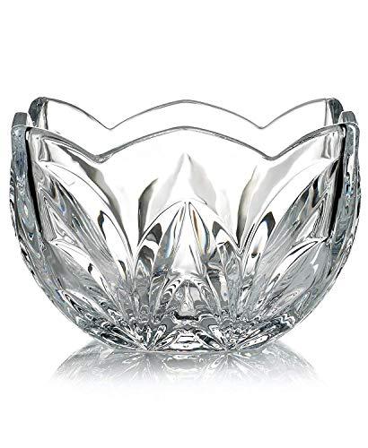 Glass Bowl, Decorative Diamond Design Bowls For Kitchen & Home Décor, -  Le'raze by G&L Decor Inc