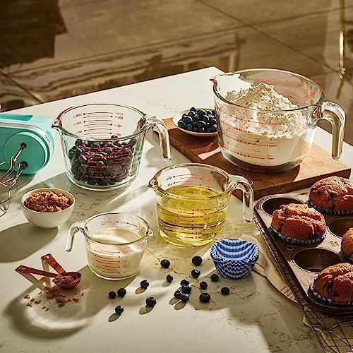 Crate & Barrel 8-Cup Glass Measuring Cup