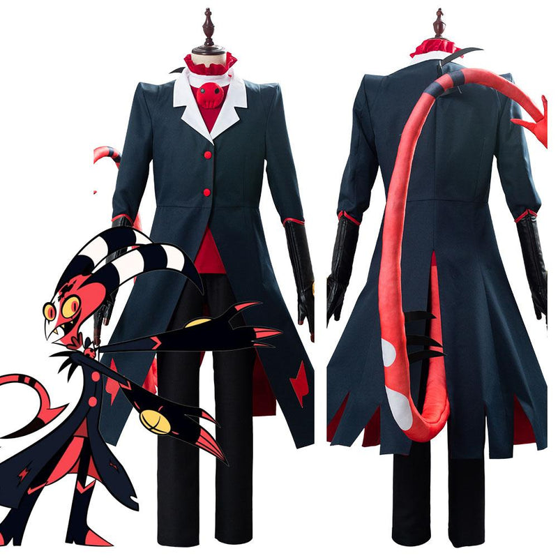 Hazbin Hotel Blitzo Helluva Boss Cosplay Costume - boss necklace roblox