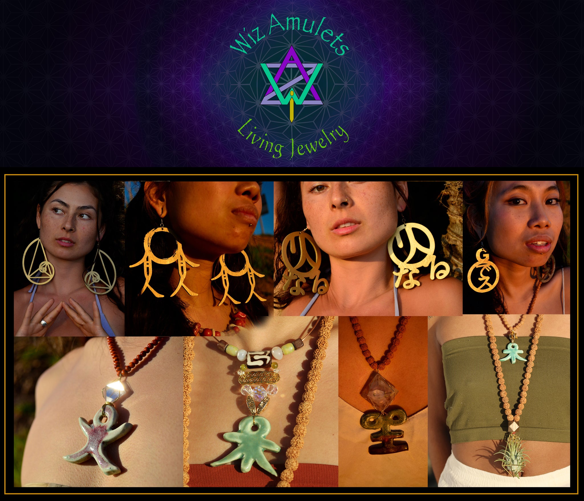 Wiz Amulets Metaphysical Jewelry